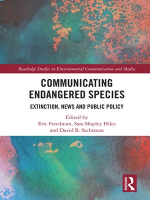 cover image of Communicating Endangered Species